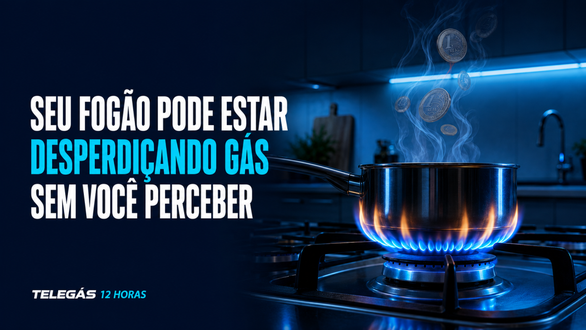 Seu fogão pode estar desperdiçando gás sem você perceber